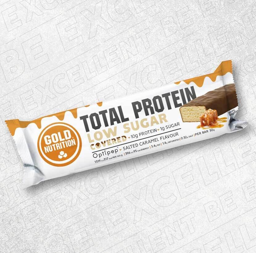 Total Protein Low Sugar Covered, Sabor: Salted Caramel