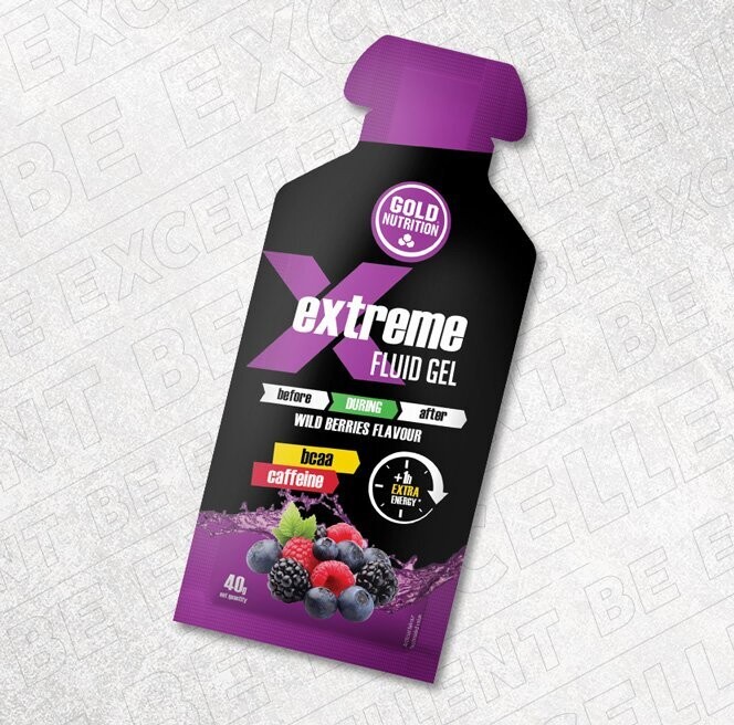Extreme Fluid Gel, Sabor: Frutos Silvestres