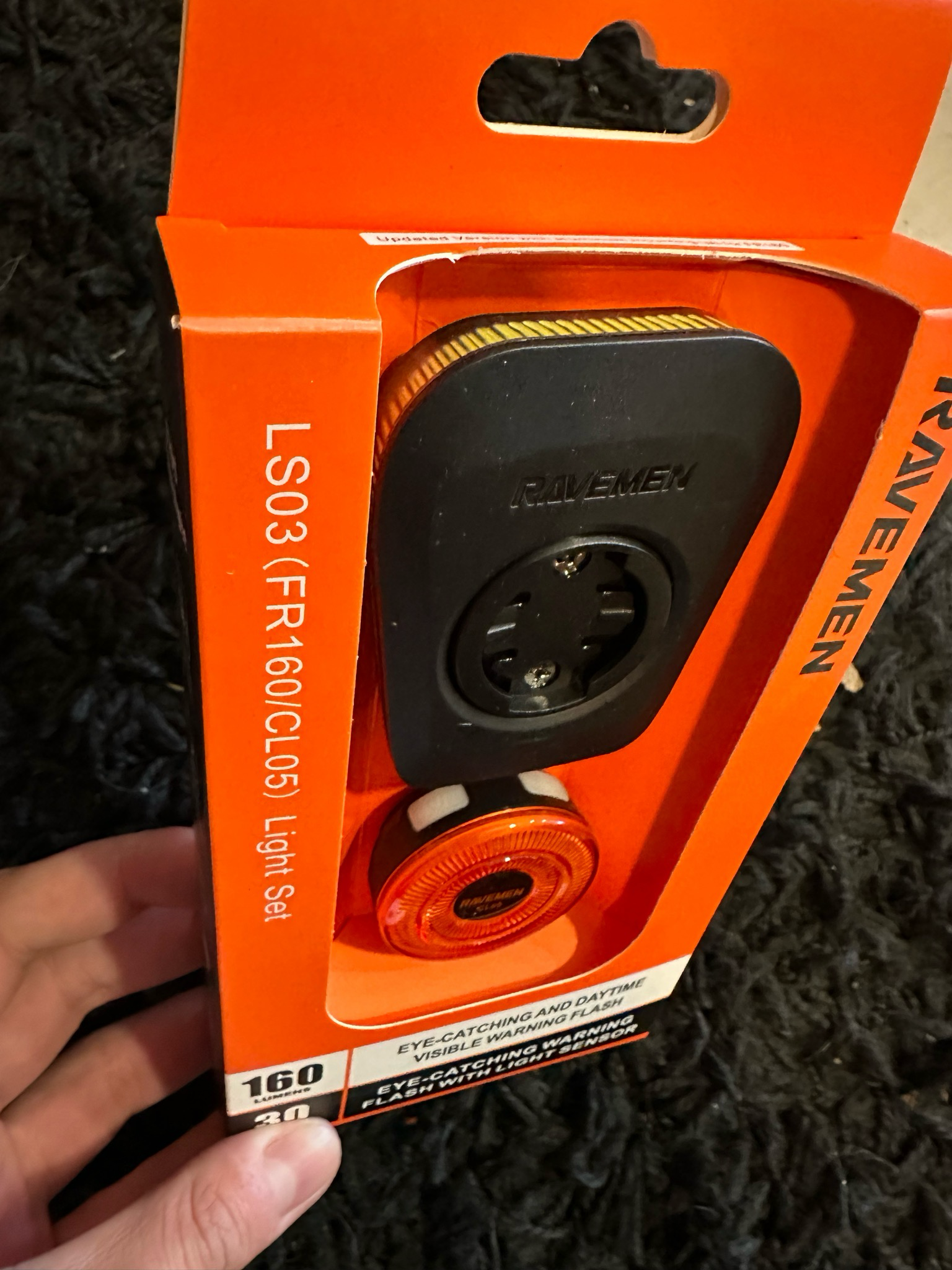 Luz Ravemen Frente + Trás