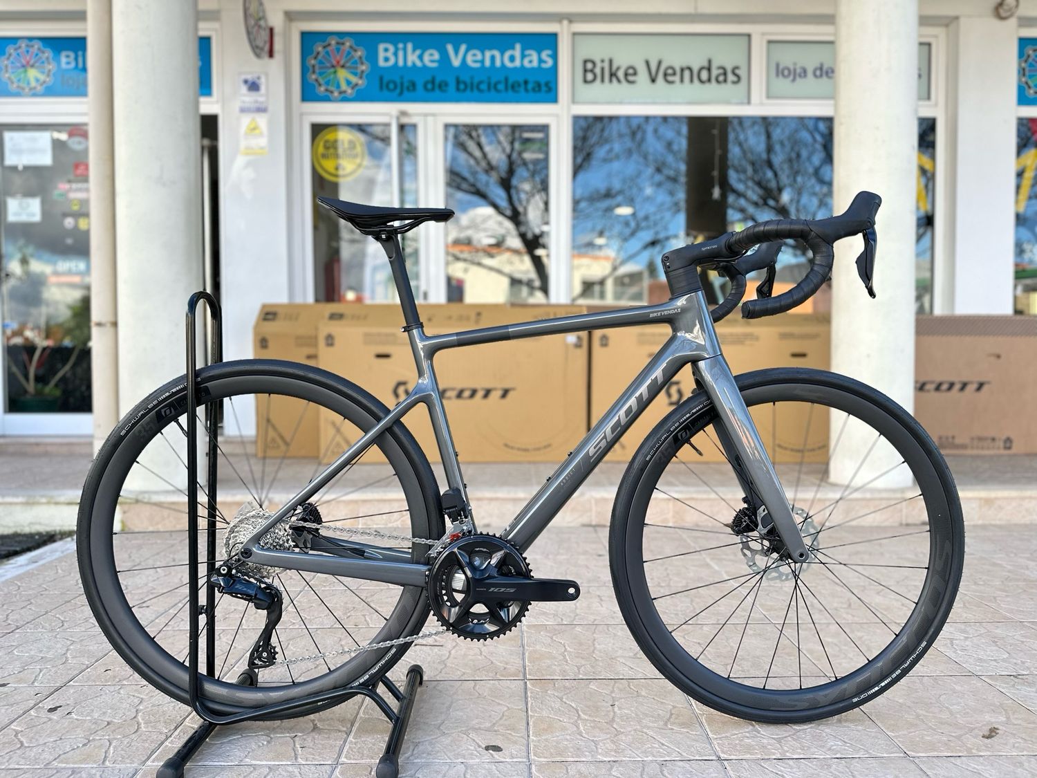 Scott Addict 30 - Cinzento Scott Addict 30 - Cinzento