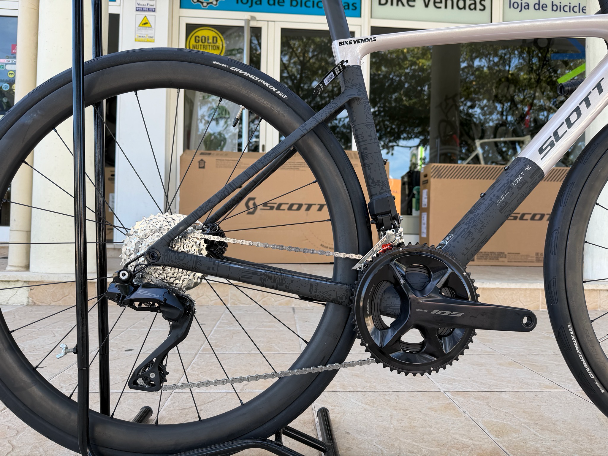 Scott Addict RC 30 -CHAMPAGNE