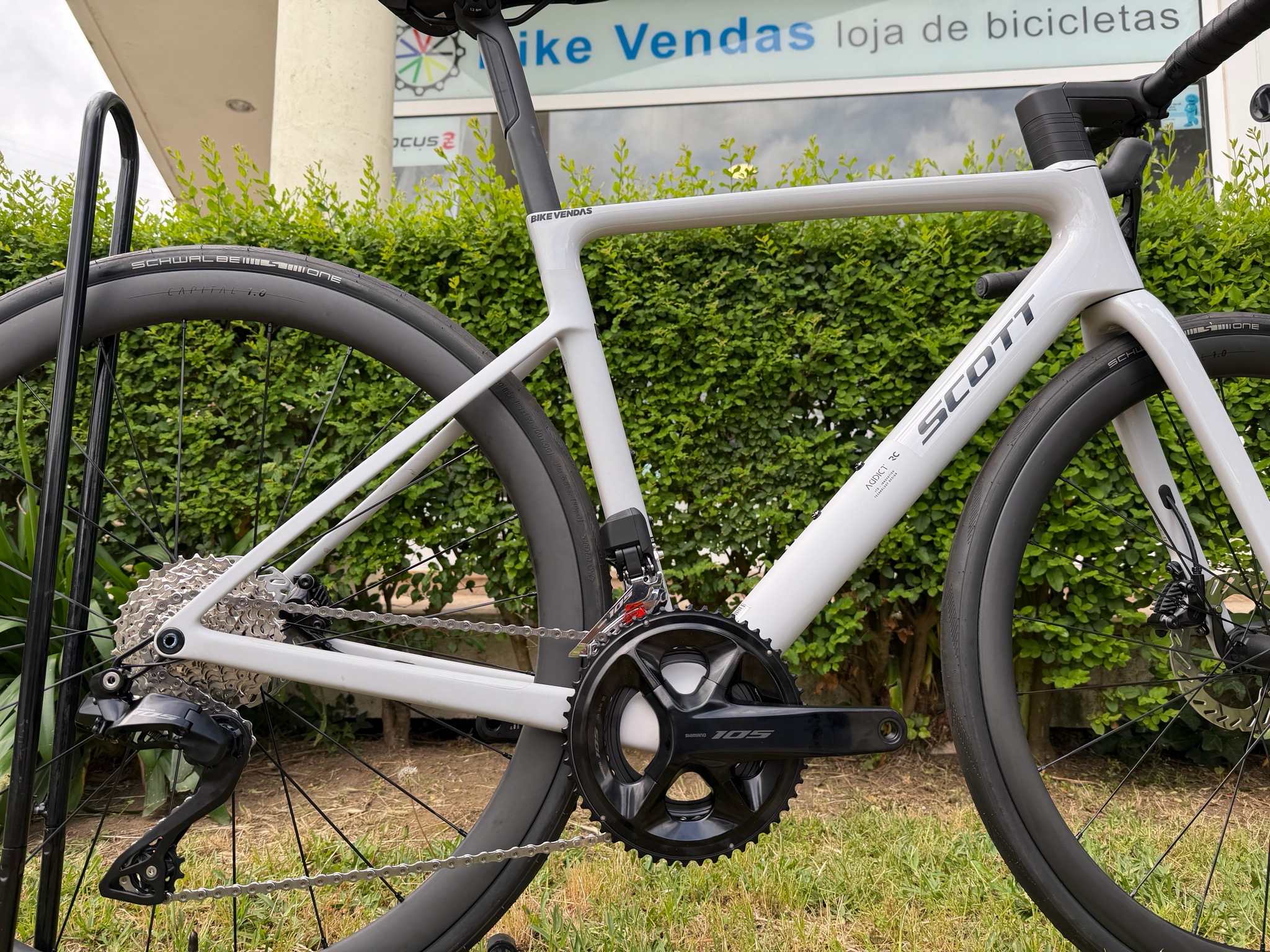 Bicicleta Scott Addict RC - Montagem