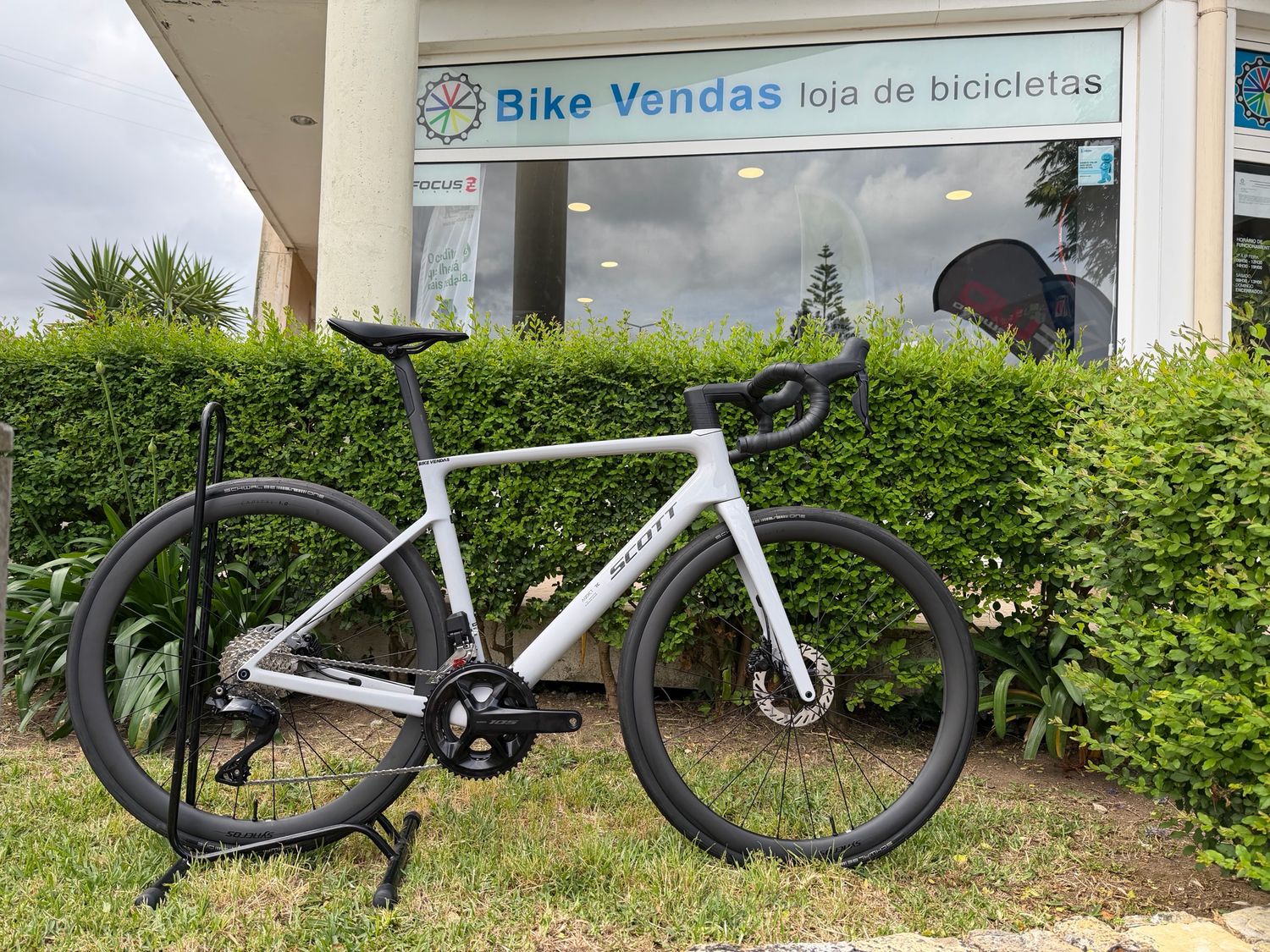 Bicicleta Scott Addict RC - Montagem