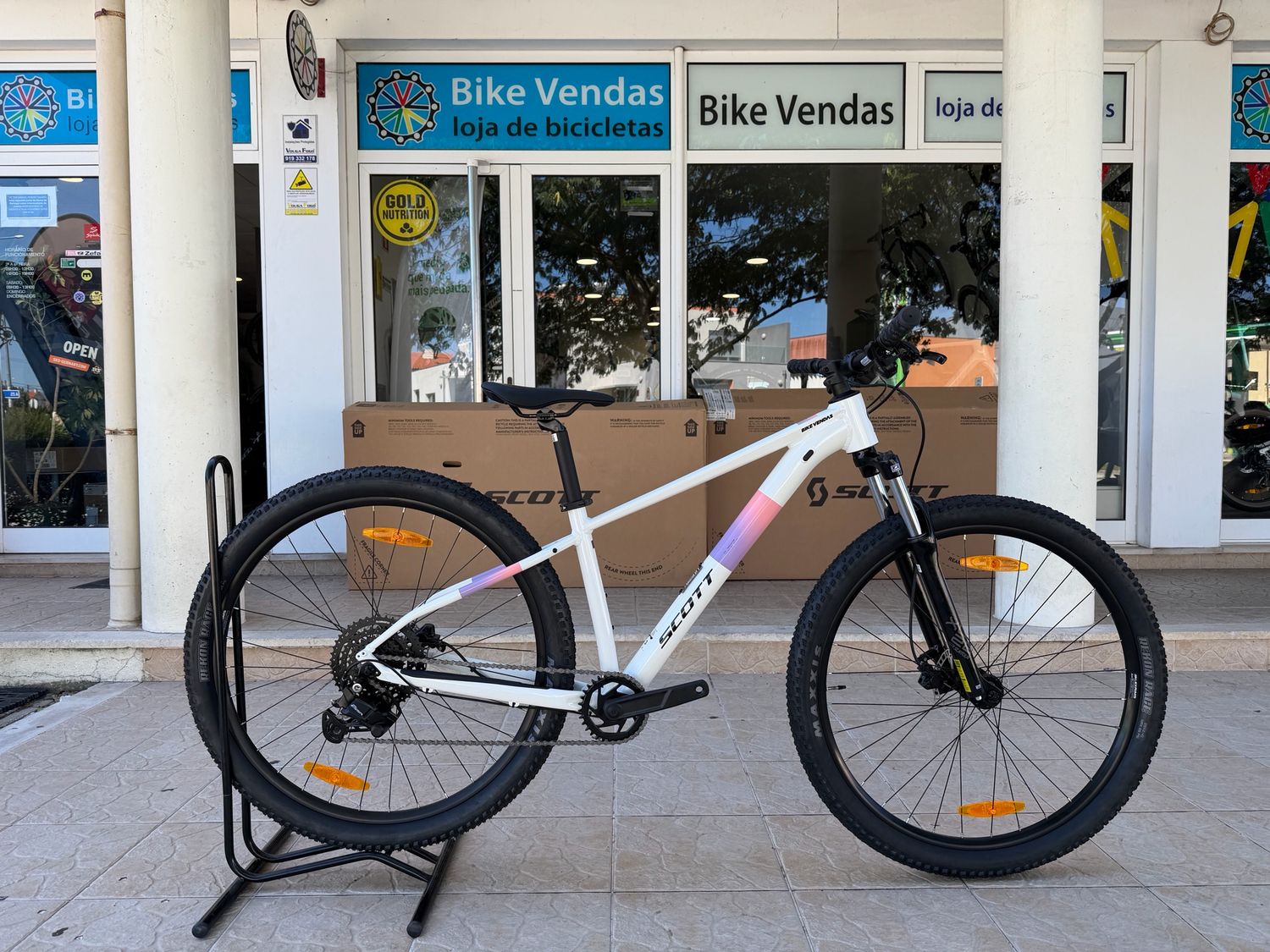 Scott Contrail 40 - White/pink