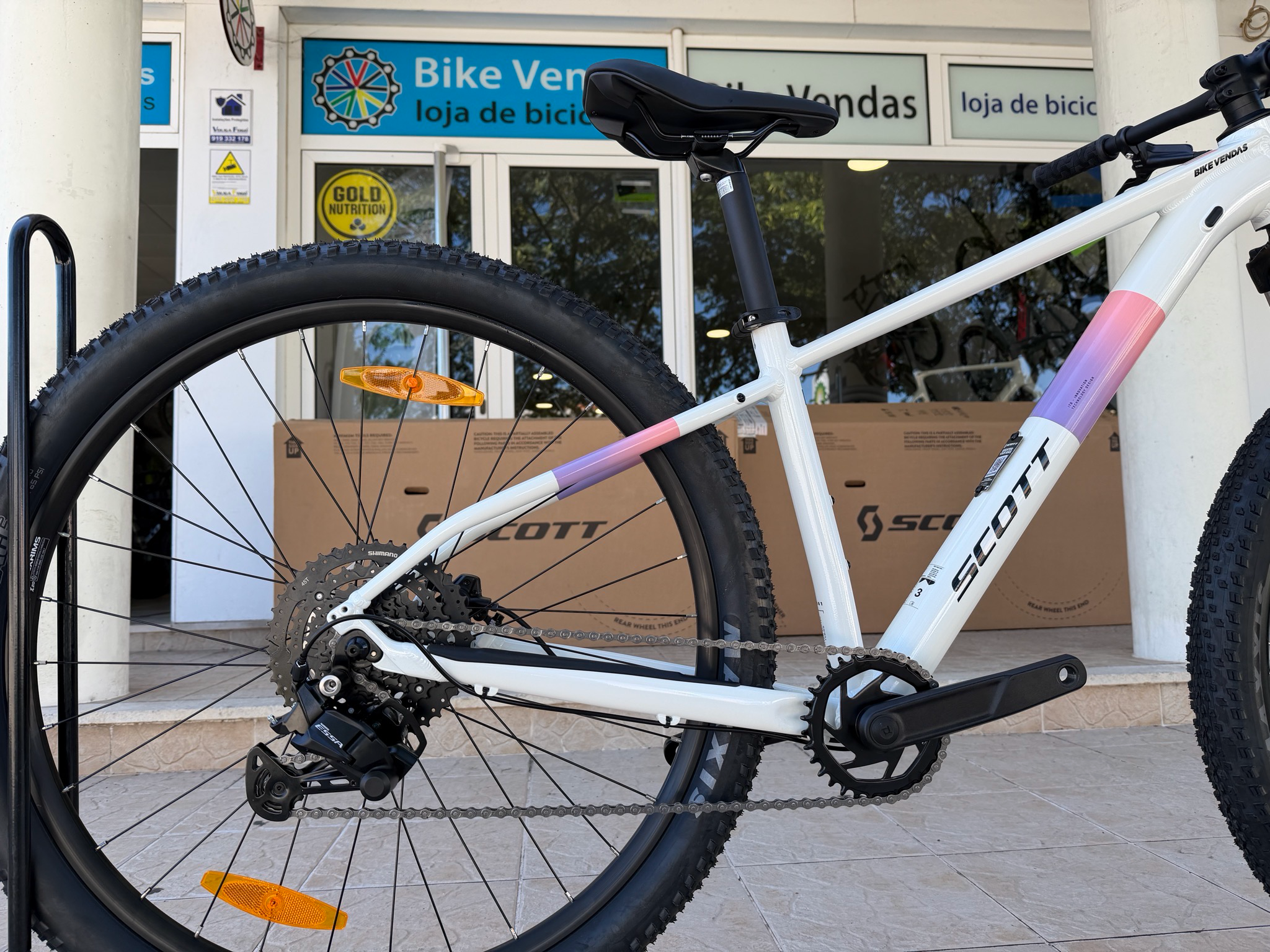 Scott Contrail 40 - White/pink