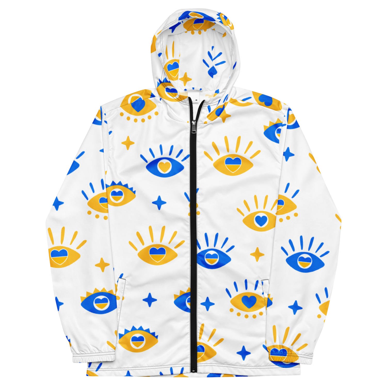Men’s windbreaker seeing eye