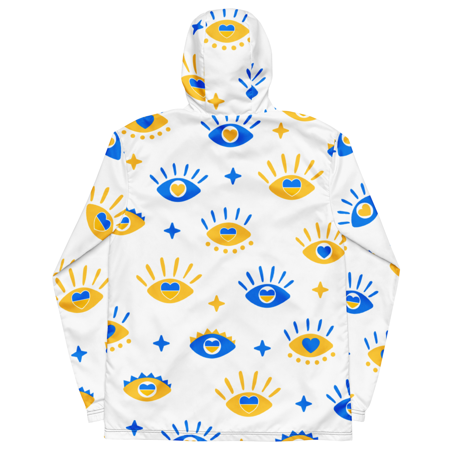 Men’s windbreaker seeing eye
