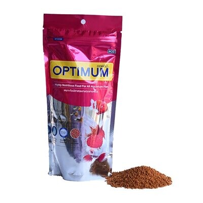 OPTIMUM  Highly Nutritious Fish Food for All Aquarium Fish 100g & 200gm