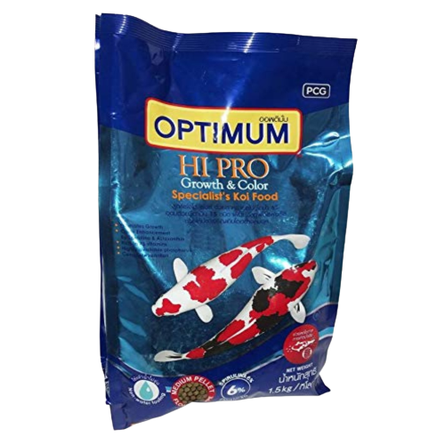 OPTIMUM HI PRO Growth and Colour Fish Food 1.5KG