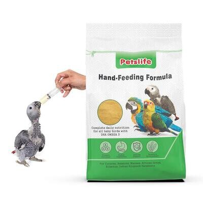 PETSLIFE  Hand Feeding Formula Baby Bird Food 500 g