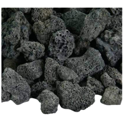 Black Lava Natural Pumice Volcano Rocks | 1 kg