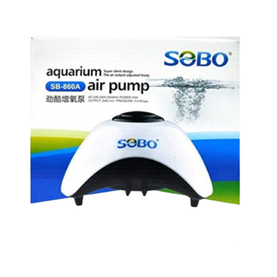 SOBO Aquarium Double Nozzle Air Pump SB-860A