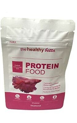 Aura Protein Rich Fish Food for Healthy Betta Fish 25g