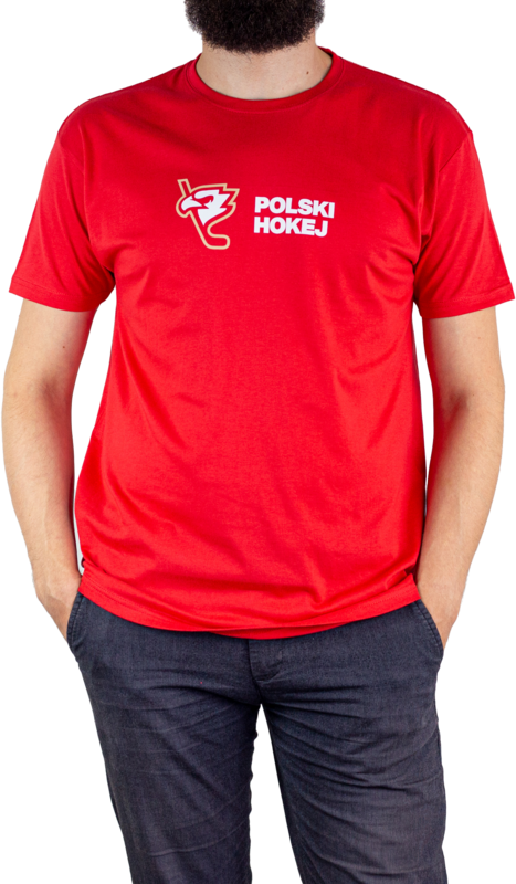 Koszulka czerwona męska