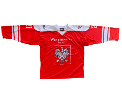 Bluza hokejowa czerwona, roz. XXL