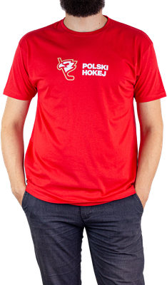 Koszulka czerwona męska