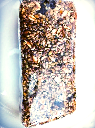 Chocolate Dipped Raspberry Energy Bar