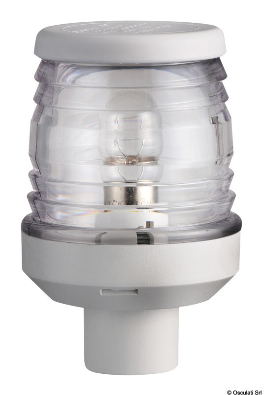 FANALE TESTA ALBERO 360° CON CODULO BIANCO