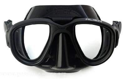 MASCHERA OMER ALIEN SILICONE NERO