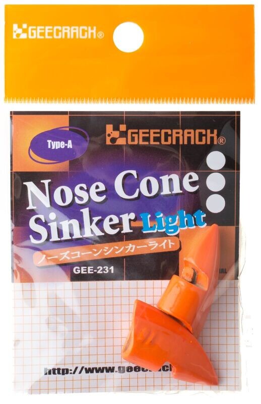 GEECRACK NOSE CONE SINKER COL.02 ORANGE