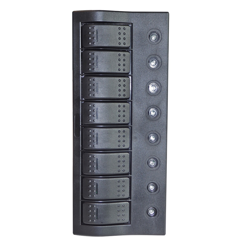 PANNELLO ELETTRICO A 8 INTERRUTTORI