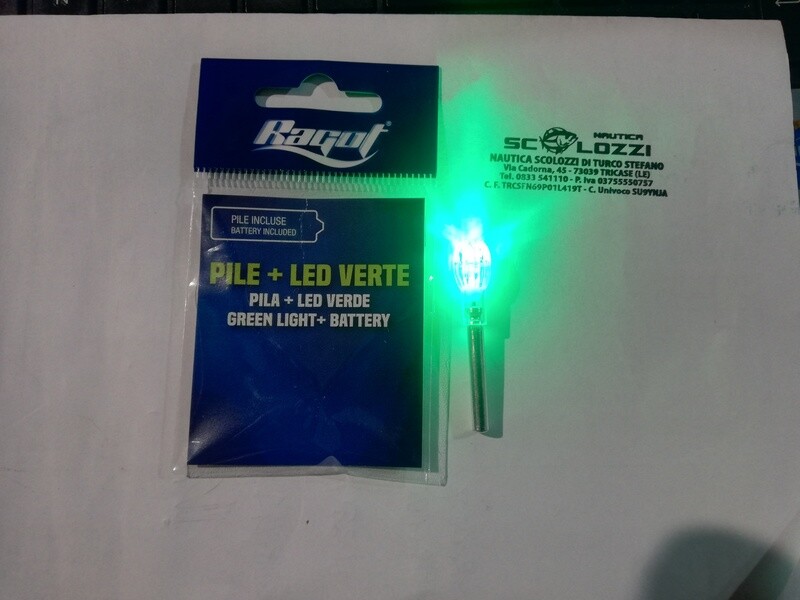 STARLIGHT A BATTERIA- GREEN LIGHT