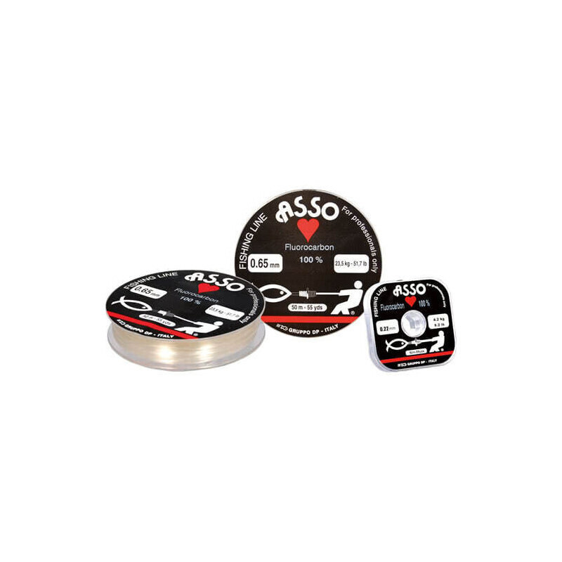 MONOFILO ASSO FLUORCARBON 100% mt 50