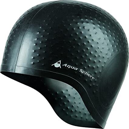 AQUA SPHERE SWIM CAP AQUA GLIDE, AQUA SPHERE SWIM CAP AQUA GLIDE: BLACK