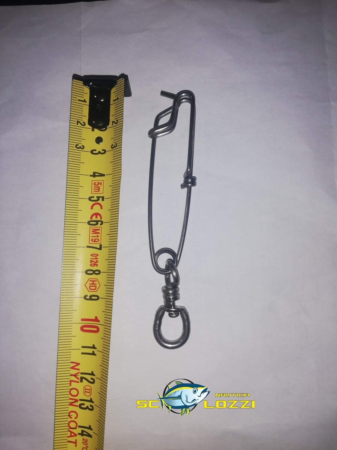 MOSCHETTONE LONGLINE SNAPS W SS SBL SWIVEL L STYLE 2.0x80