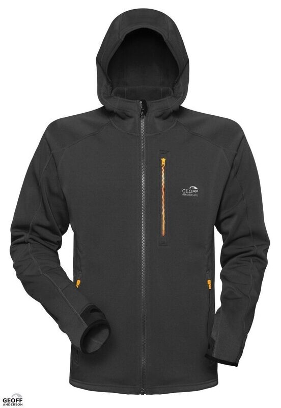 GEOFF GIACCA HOODY 3 BLACK