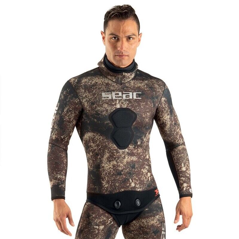 SEAC GIACCA GHOST BROWN MAN 7 MM