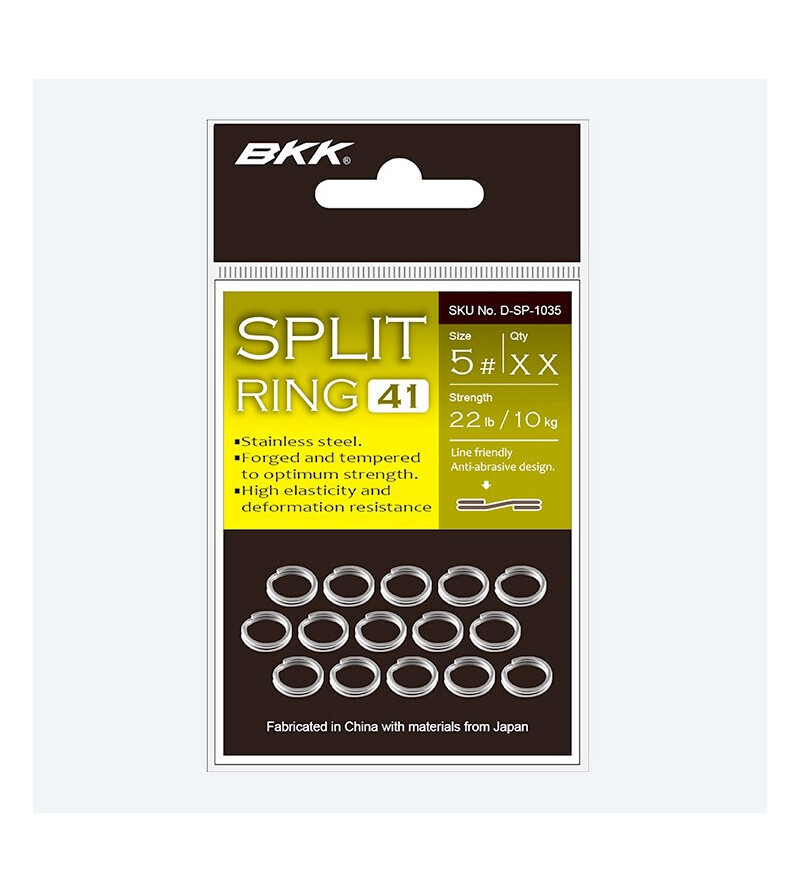 BKK SPLIT RING -41 Stainless Steel