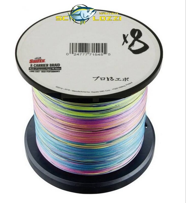 SUFIX X8 BRAID MULTICOLOR MT 1000