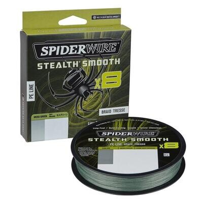 SPIDERWIRE STEALTH SMOOTH x8 mt 300 moss green