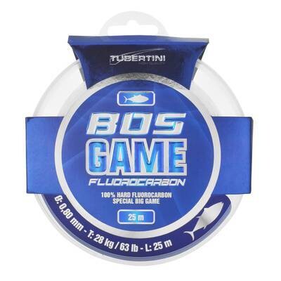 TUBERTINI BOS GAME fluorocarbon 25mt