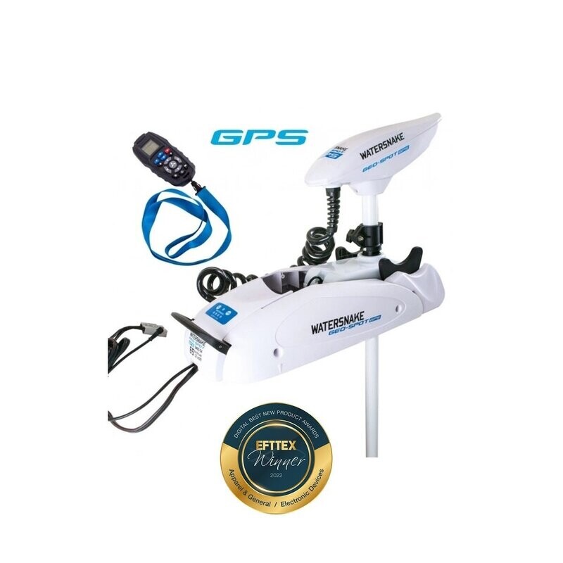 Watersnake GEO-SPOT - 168cm, 65lb, 12V completo di staffa
