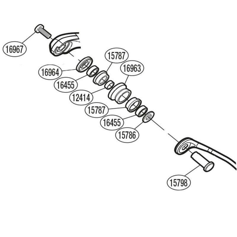 SHIMANO Line roll. 15TPSW8000PG/1000PG-15TPSW14000XG