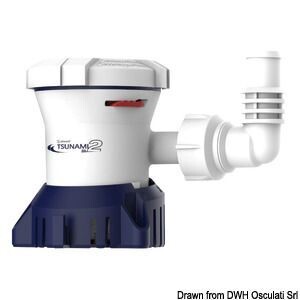 Pompa Attwood Tsunami MK2 T1200 12V 52 l