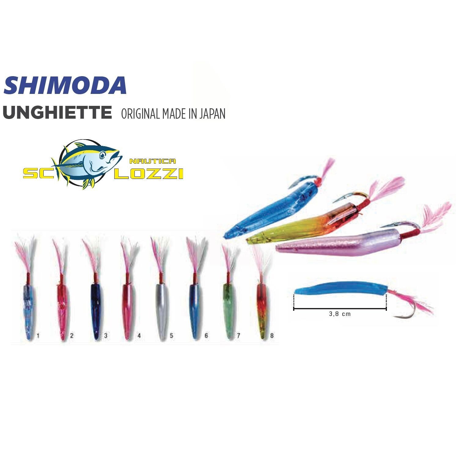 UNGHIETTE SHIMODA cm 3,8