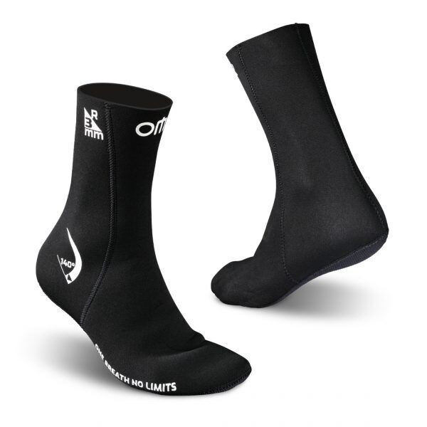 OMER CALZARI 140 DUR SOCKS 5MM BLK