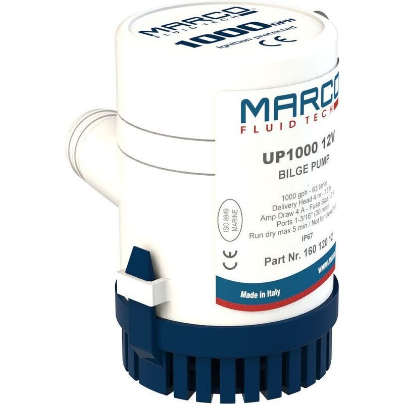MARCO UP1000 12V pompa immersione 63 l/min