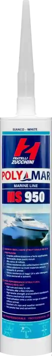 ZUCCHINI POLY-MAR MS 950 290 ml, COLORE: BIANCO