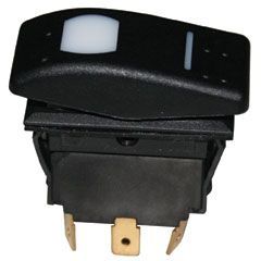 Interruttore 15A stagno 4 contatti ON/OFF con spia LED