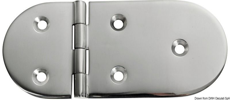 Cerniera inox 145x65