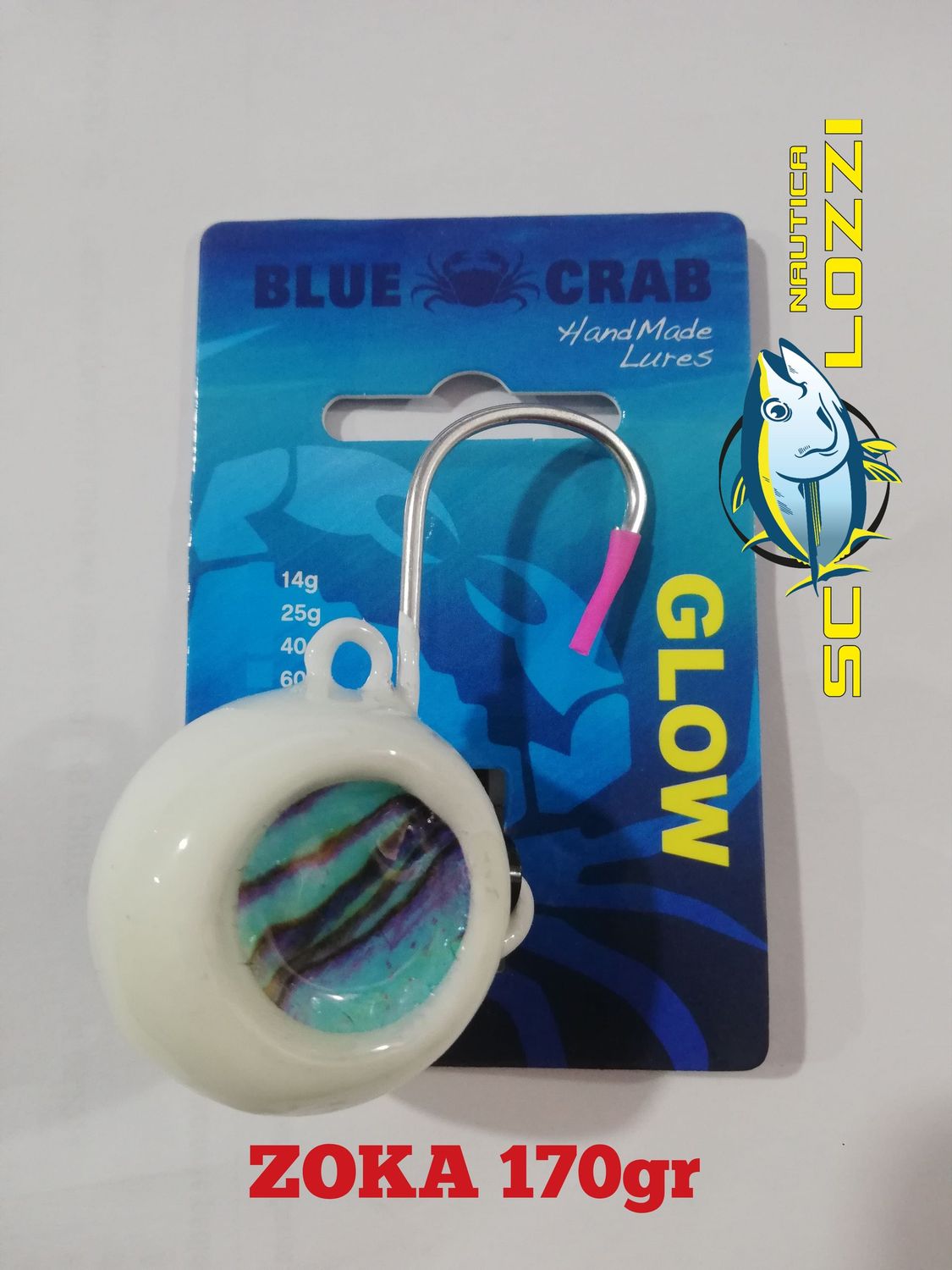 ZOKA BLUE CRAB with HOOK 170gr
