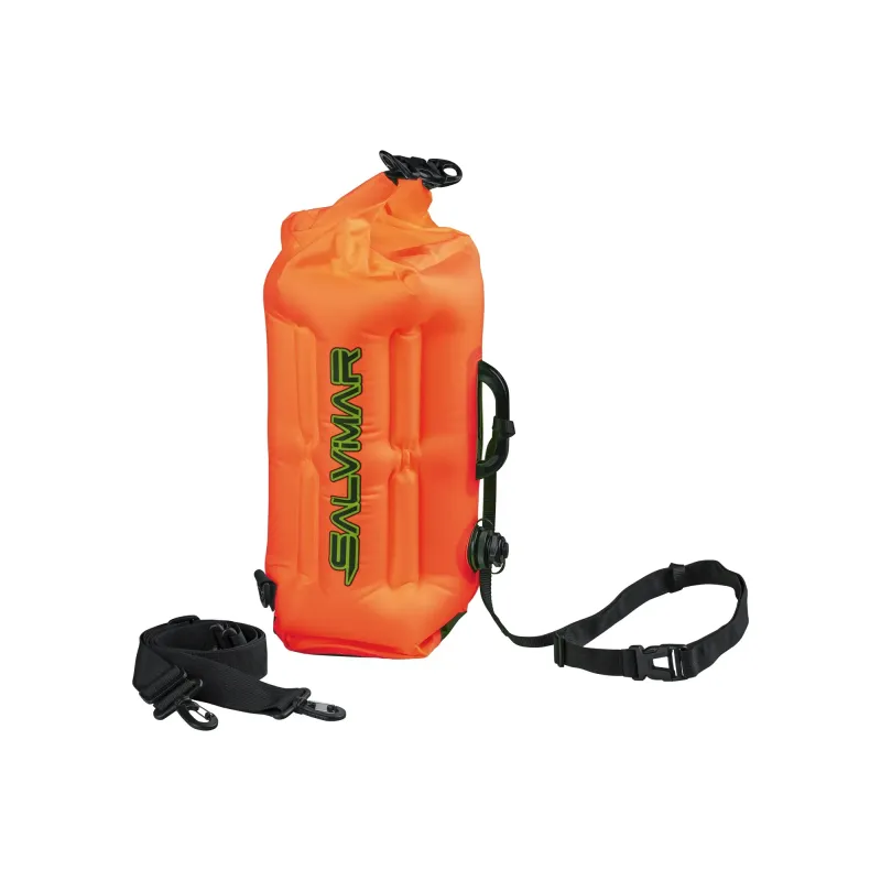 SWIMMY SAFE BAG - Boa/Borsa nuoto Arancio Fluo 20 LT