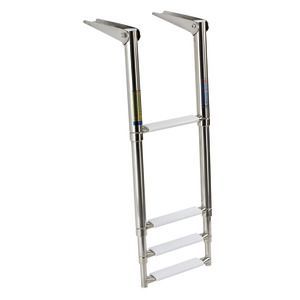 Scaletta inox telescopica