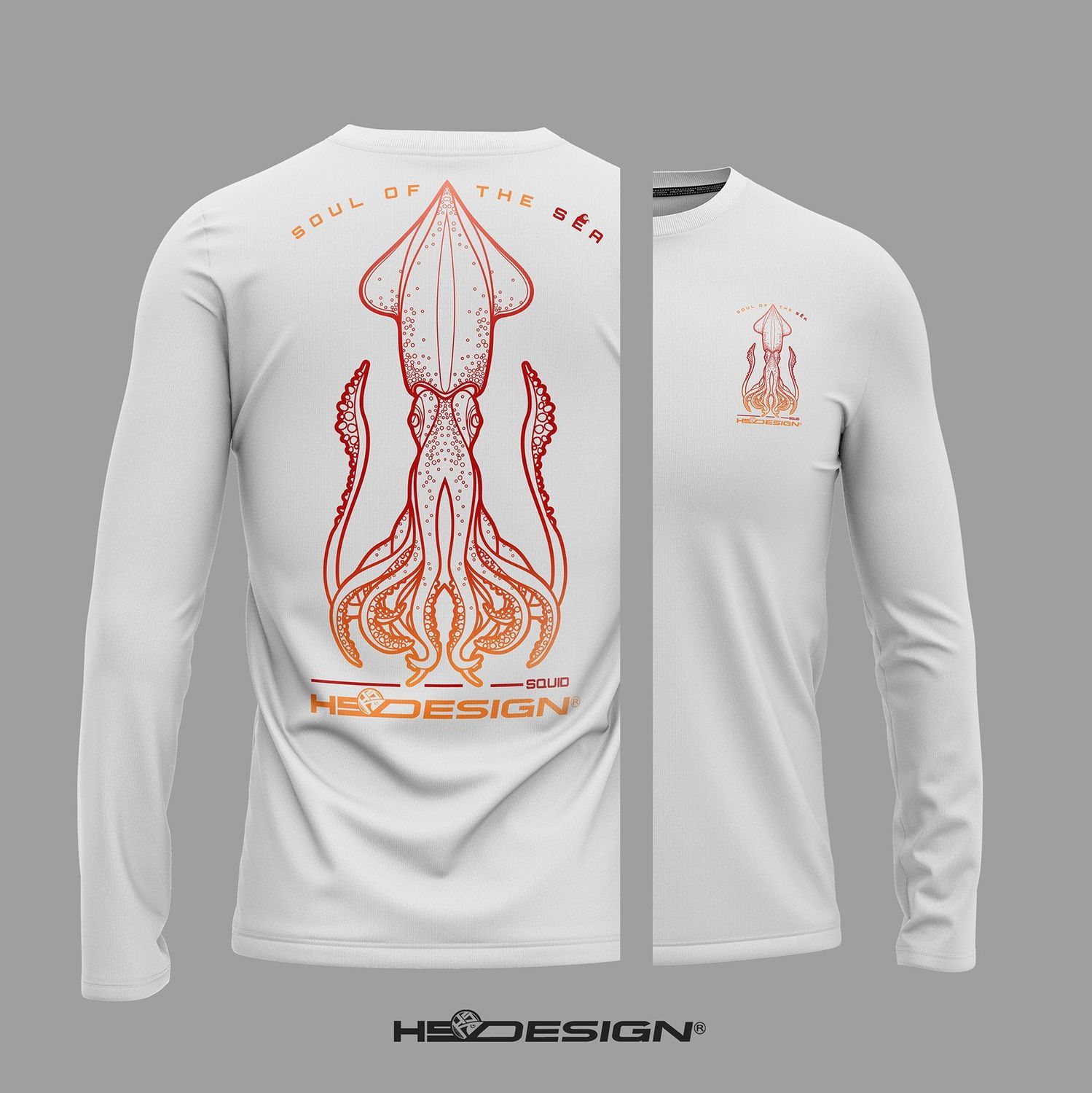 T-shirt SQUID long sleeves