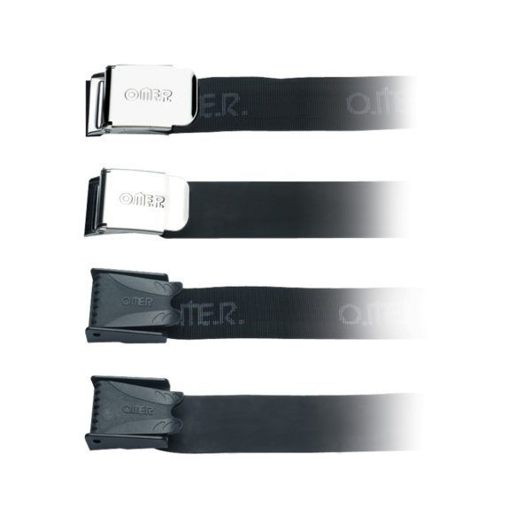OMER CINTURA IN CORDURA FIBBIA INOX