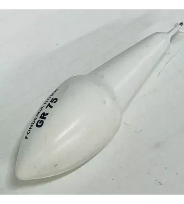 PIOMBO ROCCOTOP ANELLO INOX PLASTIFICATO BIANCO
